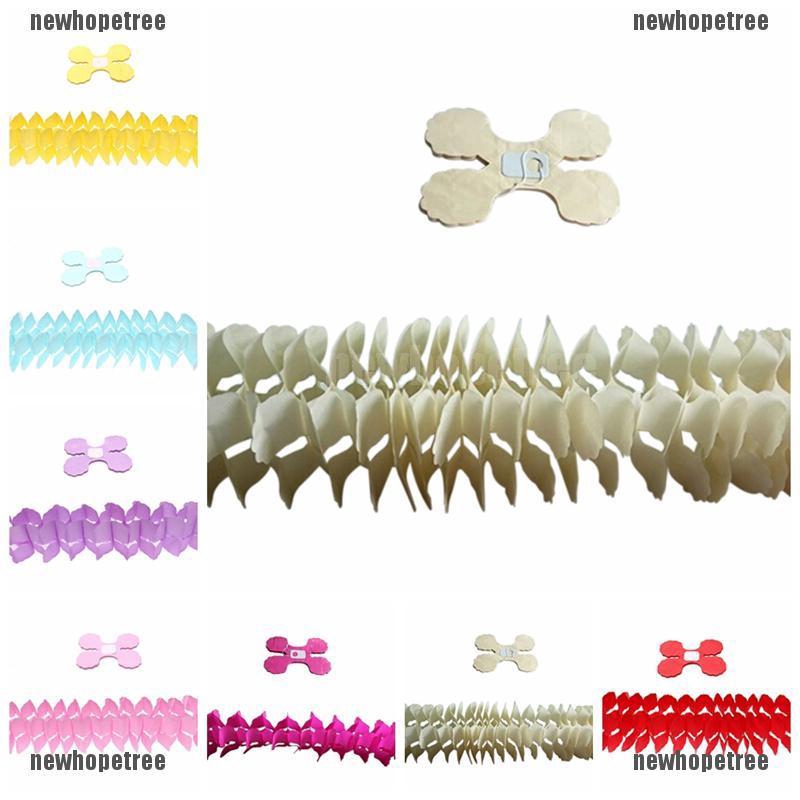 Catchy Hanging Paper Garlands Flora Chain Wedding Party Ceiling