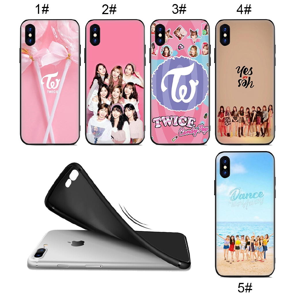 Soft Case Iphone Xs Max Xr 8 7 Plus 6 6s 5s Se Twice Jyp Shopee Singapore