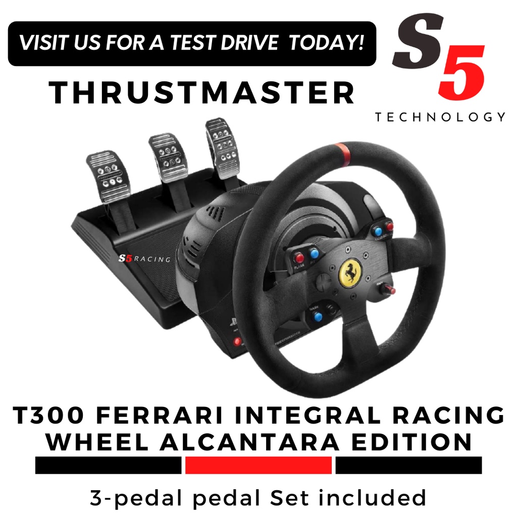 T300 Ferrari Integral RW Alcantara Edition / SIM Racing / Driver wheel