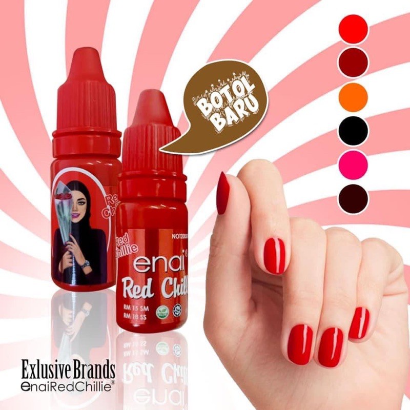 Enai Red Chillie Beauty Personal Care Hands Nails On Carousell