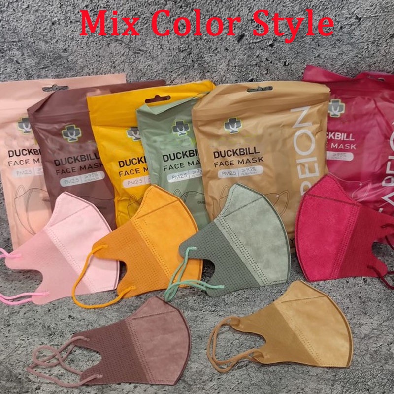 50pcs-3d-adult-mask-duck-bill-mask-mix-color-style-mask-zg001sg