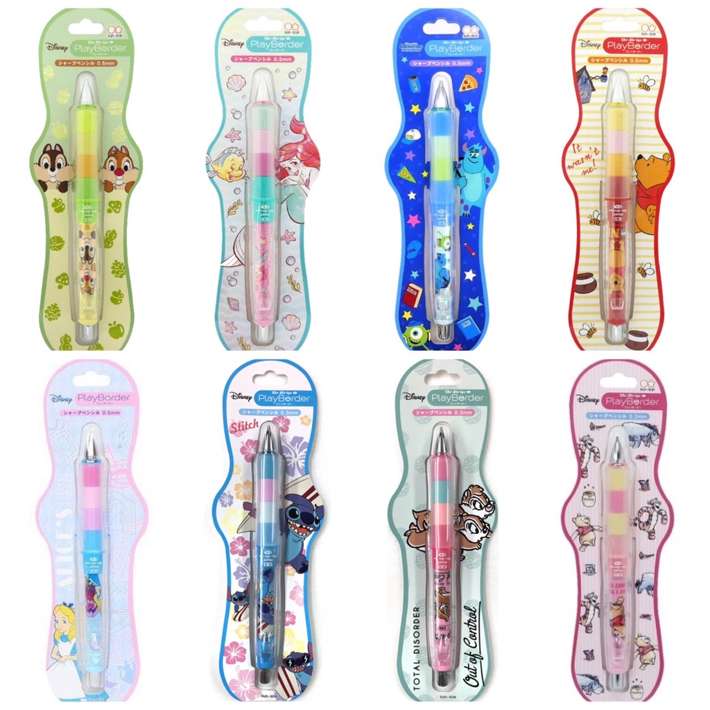 Dr Grip Disney Shake Pen Automatic Pen Jelly Pen Mechanical Pencils Nippon 0 3mm Shopee Singapore