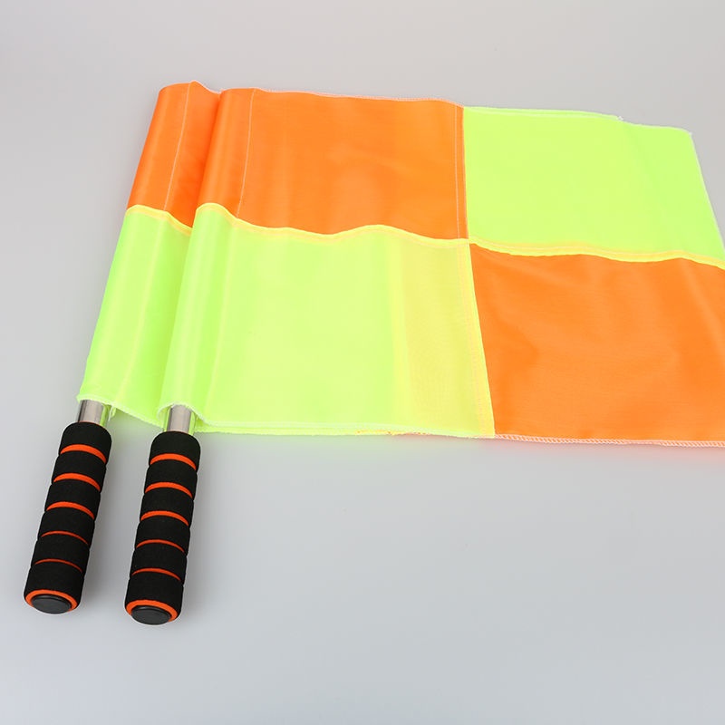 Track and Field Referee Flag Football Lineman Flag Red Yellow Green
