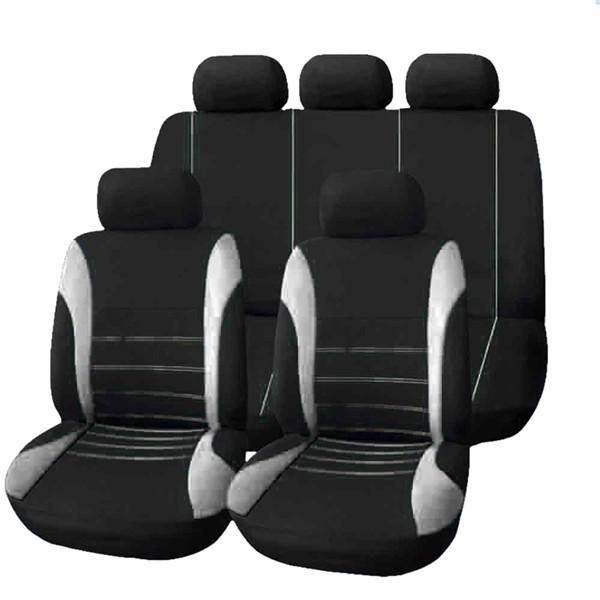 T21620 Car Breathable Full Seat Cover 9pcs/ Set For 5 Seats Cars