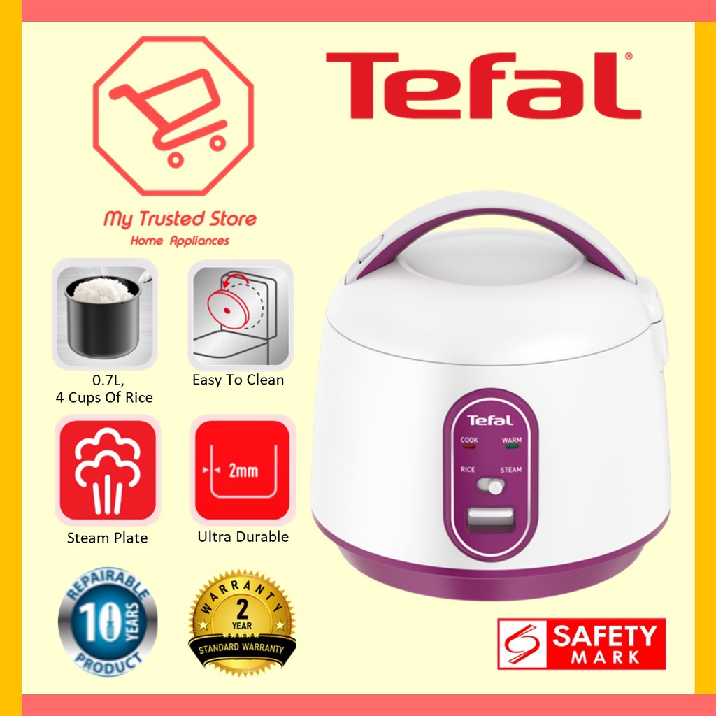 Tefal (RK2241)0.7L Mini Rice Cooker Shopee Singapore