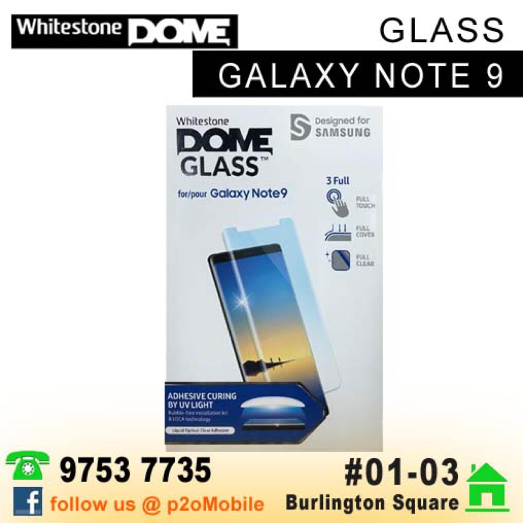 whitestone dome note 9
