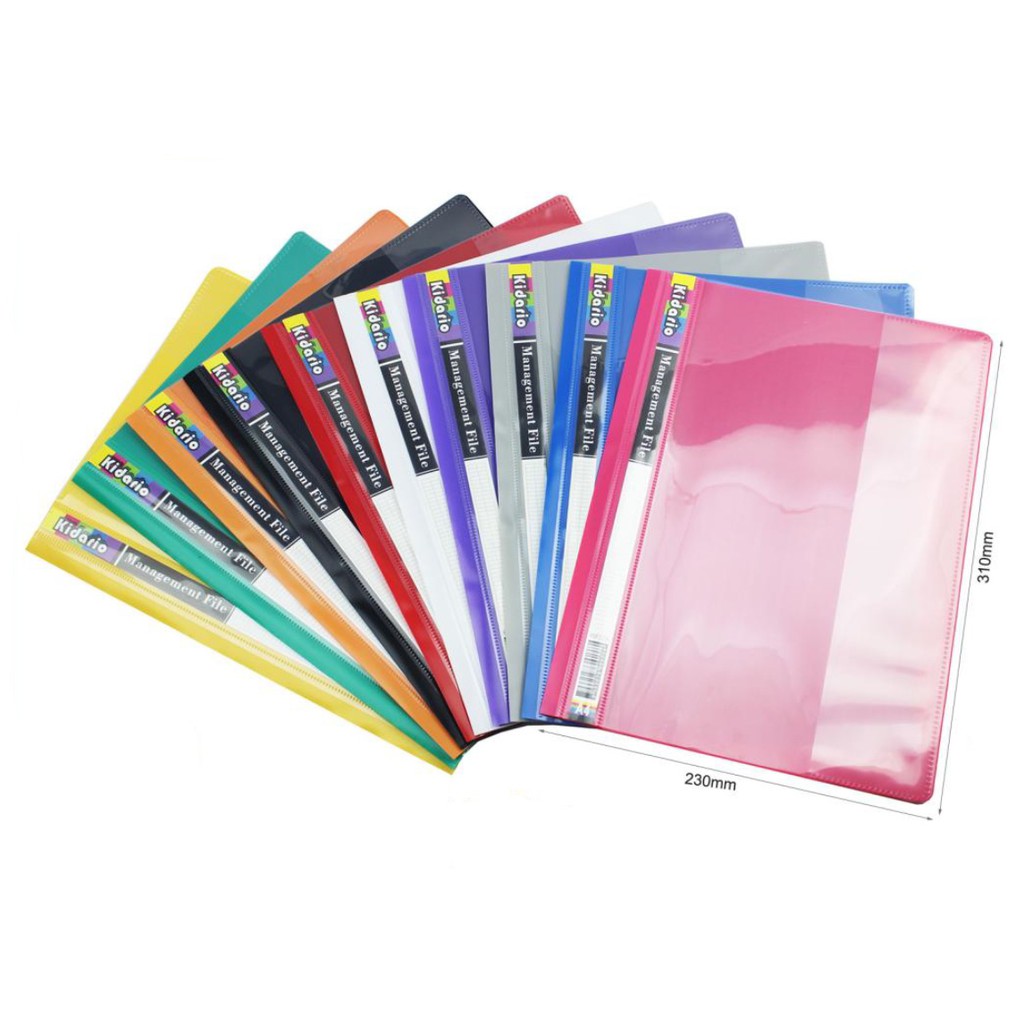 A4 PVC Management Files | 2 Hole Plastic Binder | Shopee Singapore