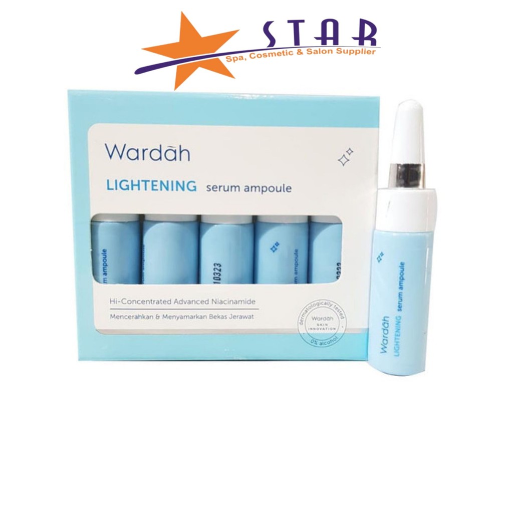 wardah serum lightening ampoule