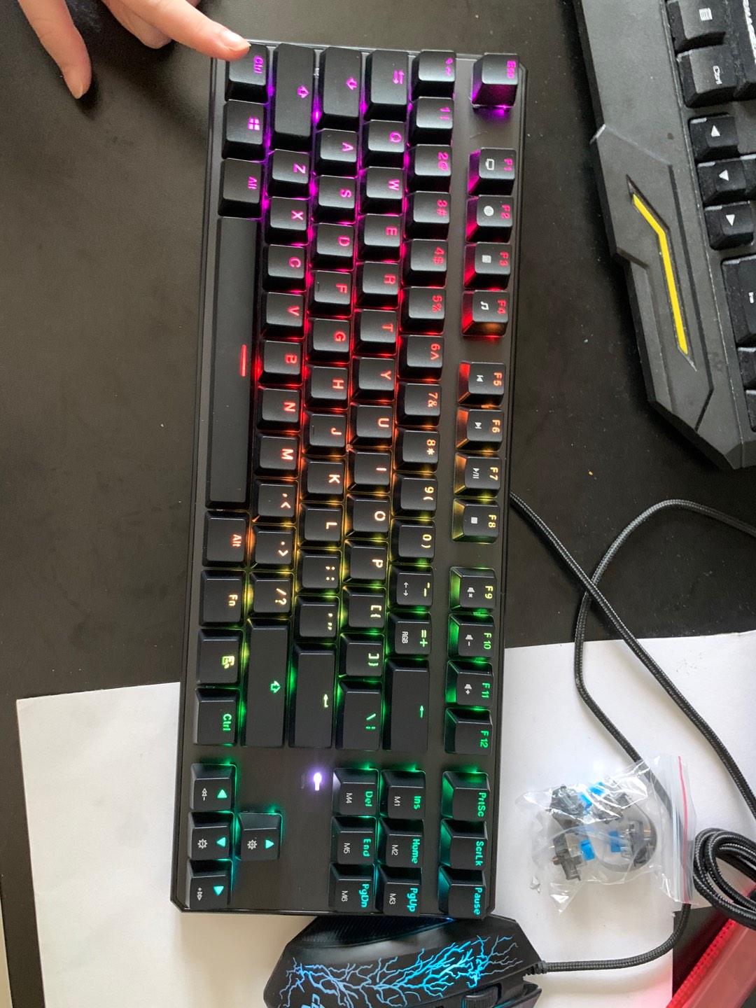 Tecware Phantom Mechanical Keyboard 87 Key RGB Backlight Shopee