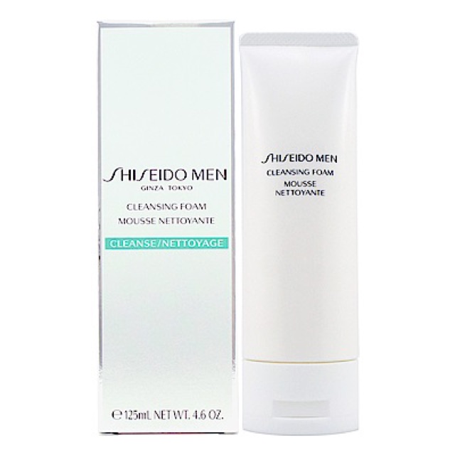 shiseido men cleansing foam 125ml