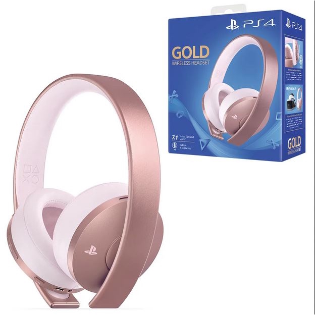 ps4 headset gold 7.1