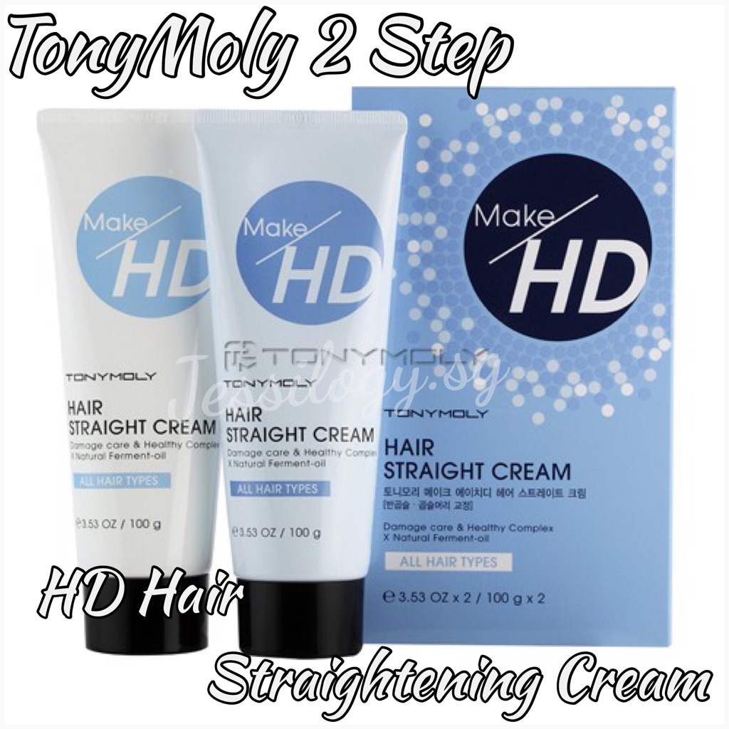 Tonymoly Make Hd Hair Straight Cream Tonymoly Hd Hair
