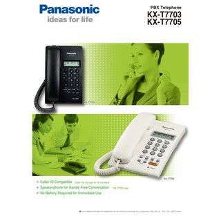 Panasonic Landline Phone KX-T7705 Display Single Line ...