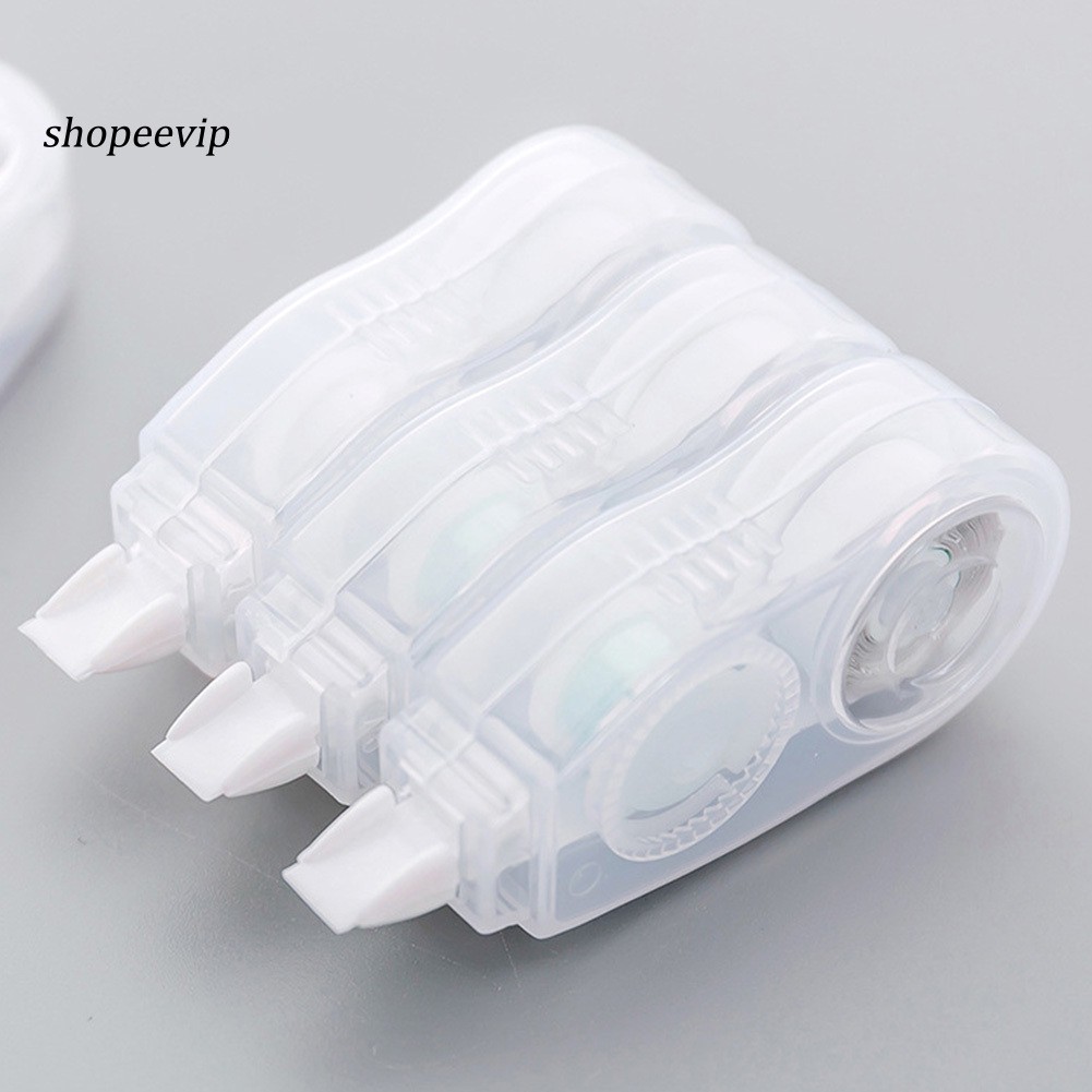 Student Stationery Gift School Office Desktop Supplies & 6Pcs Correction Tape Belt Double Sided Adhesive Roller Office School Stationery 