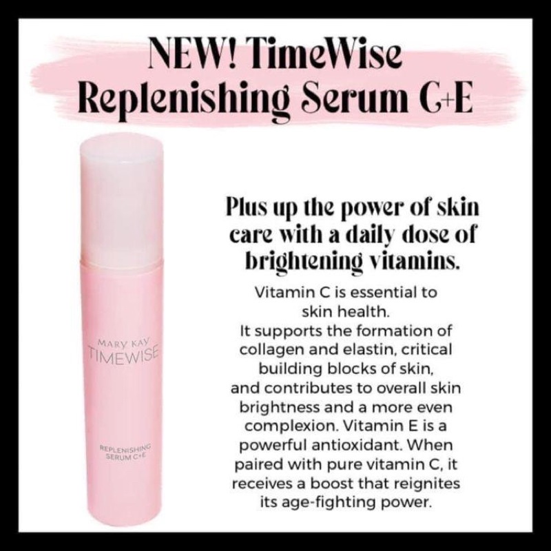 Mary Kay Timewise Replenishing Serum C E Shopee Singapore
