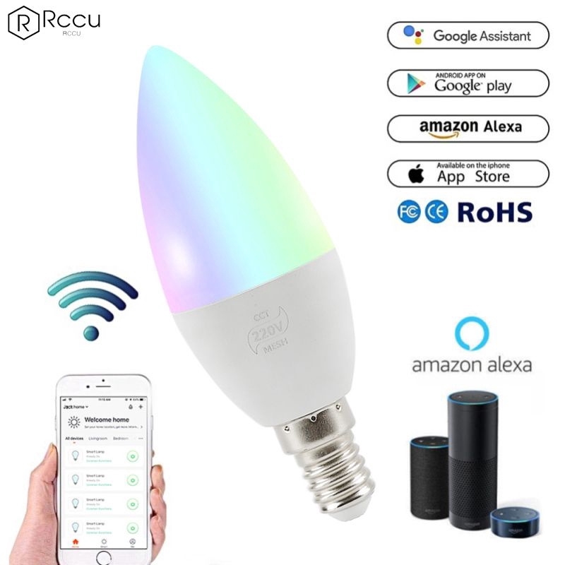 wifi candle bulb