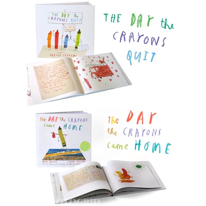 [READYSTOCK][Hardback][English | Chinese] The Day The Crayons Quit, The ...