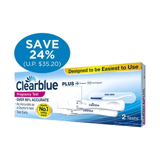 Image of Clearblue Plus Pregnancy Test Kit 2s