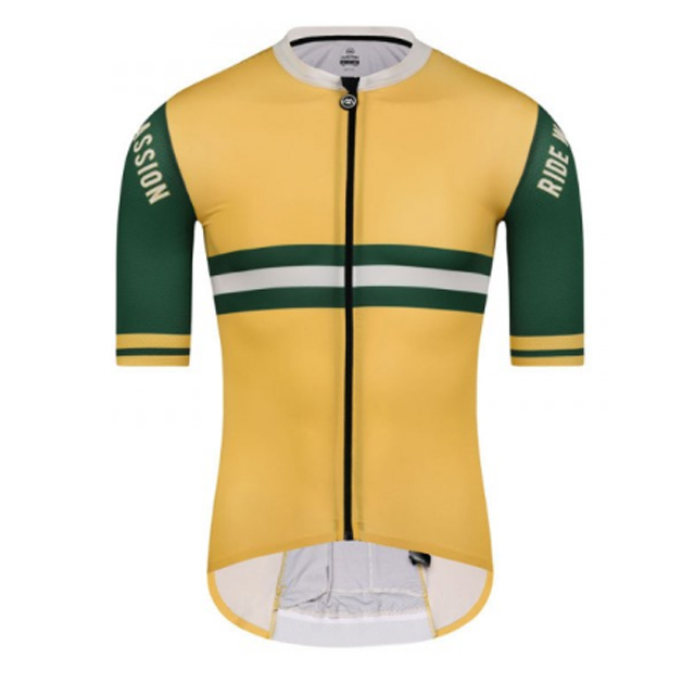 yellow cycling jersey