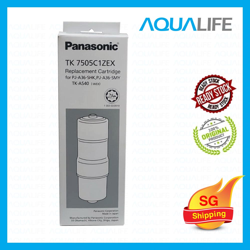Panasonic Water Filter Cartridge Replacement (TK7505C1ZEX) for TKAS40