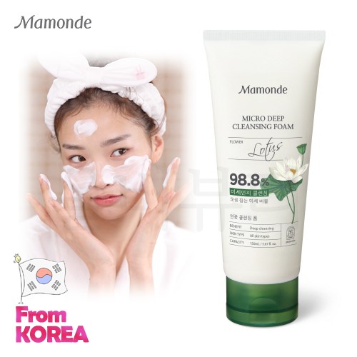 mamonde micro cleansing foam