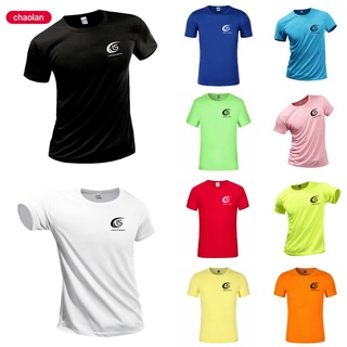 Image of 【Hearthstone】Summer men and women solid color round neck quick-drying short-sleeved T-shirt t shirt men