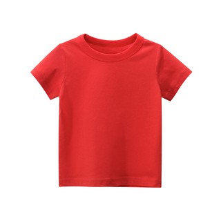 plain red t shirt child