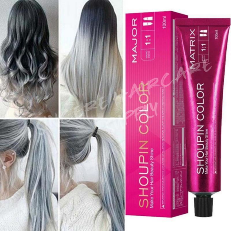 *Promosi* 🇲🇾【READY STOCK】SHOUPIN Hair Dye Color Cream 100ML Shopee