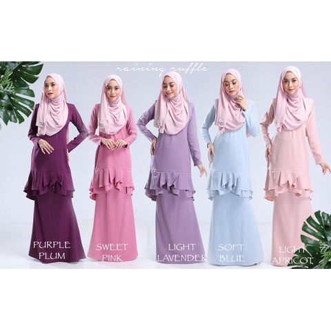 baju kurung purple lavender