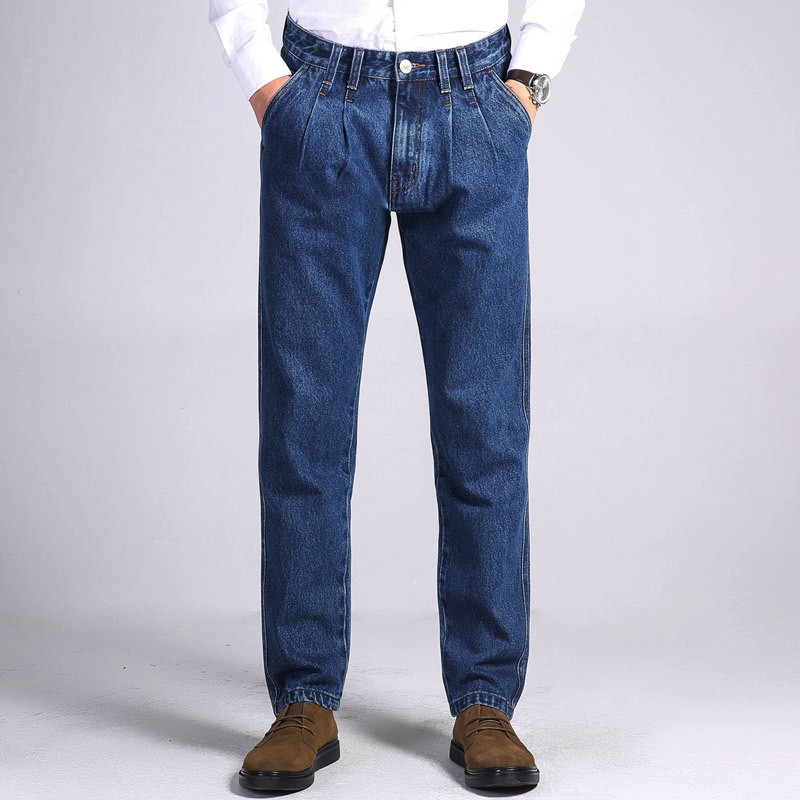 men's relaxed fit straight leg jeans