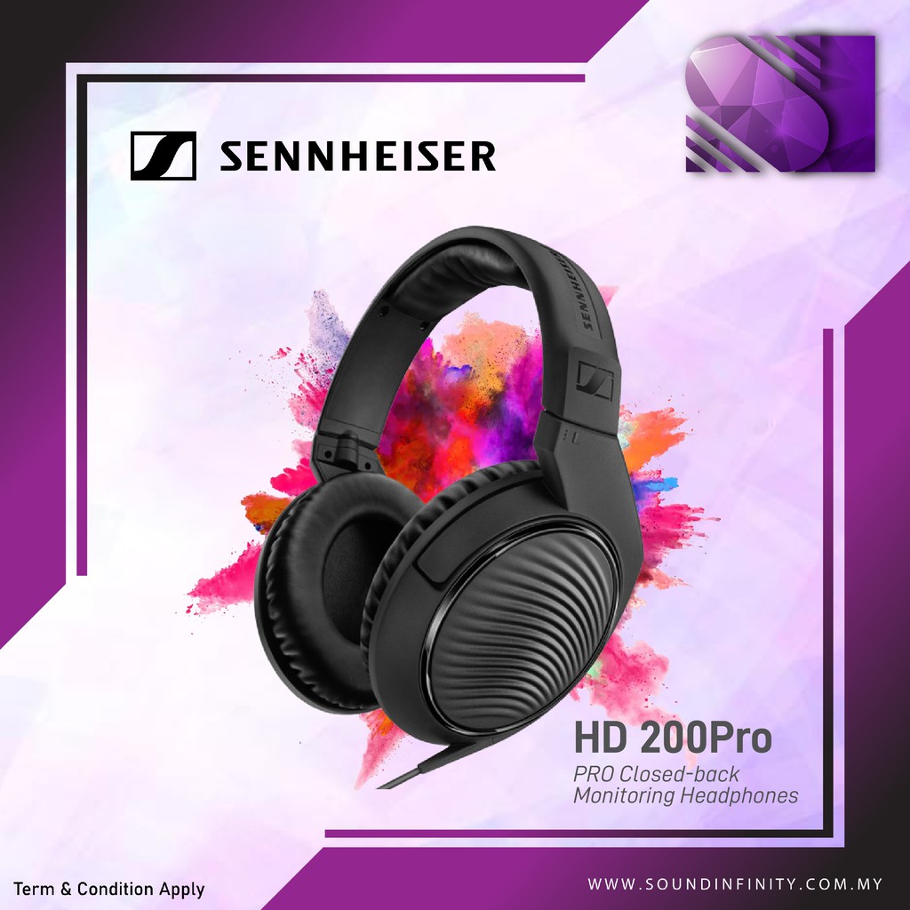sennheiser closed back studio headphones