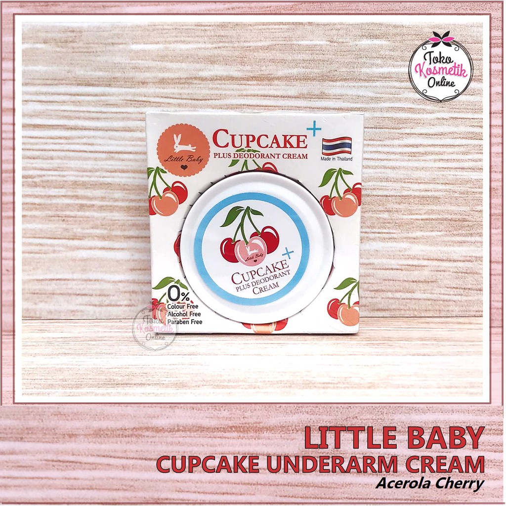 Cupcake Underarm Cream Original Cupcakeunderarm Acerola Cerry Literary Baby Shopee Singapore