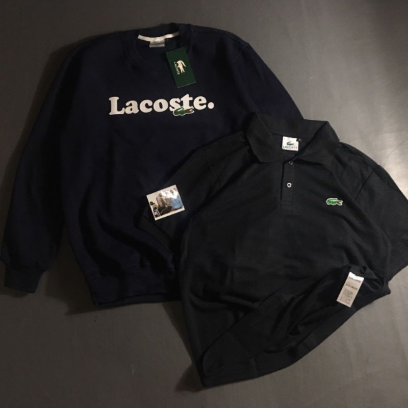 crewneck lacoste