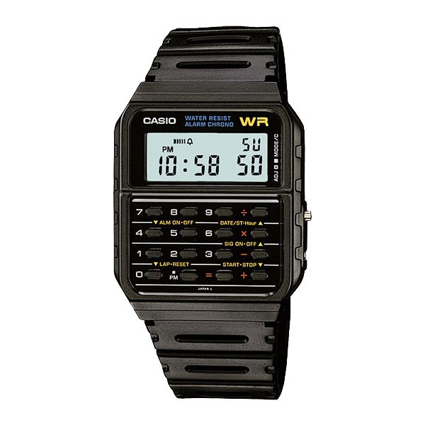 casio calculator watch back to the future