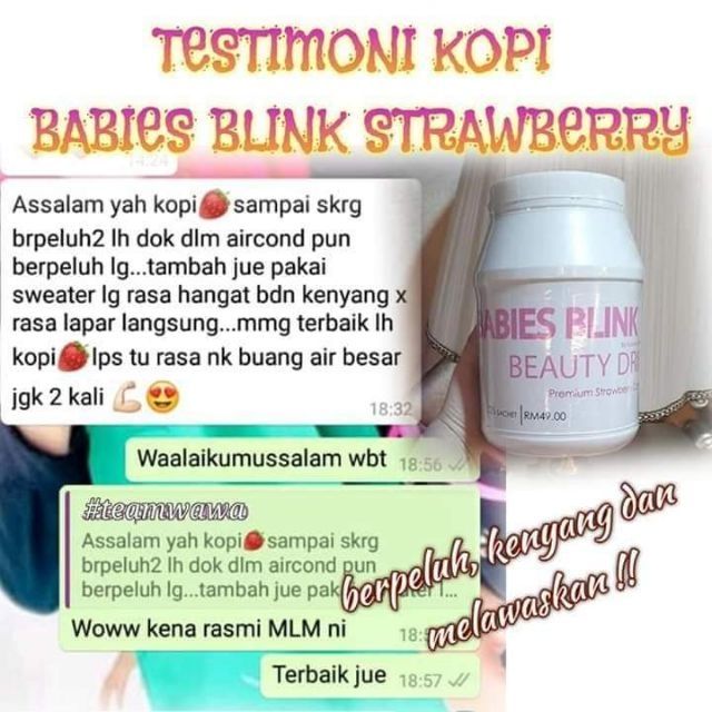 Babies Blink Beauty Drink Shopee Singapore