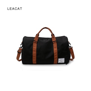 Leacat  Large Capacity Travel Bags Hand Luggage Travel Duffle Bags Multifunctional Travel Bags for Unisex