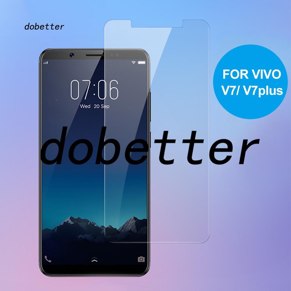 High Clear Tempered Glass Screen Protector For Vivo V7 V7 Plus V9 V11 V11 Pro Shopee Singapore