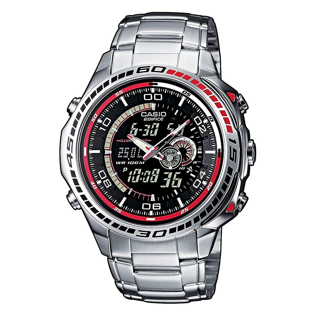 casio edifice analog digital watch