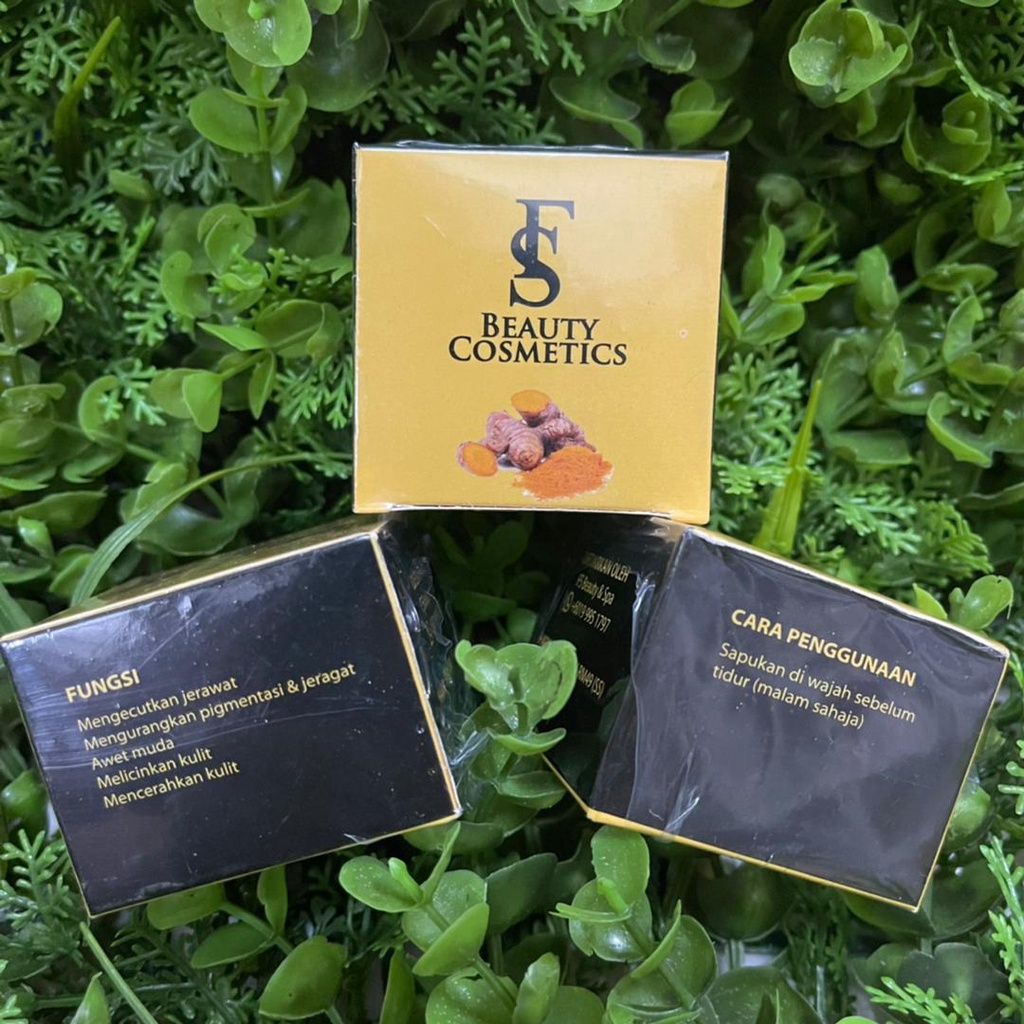 Latest Packaging Fs Treatment Cream Fs Glowing Turmeric Soap Fs Sunblock Ori Shopee Singapore