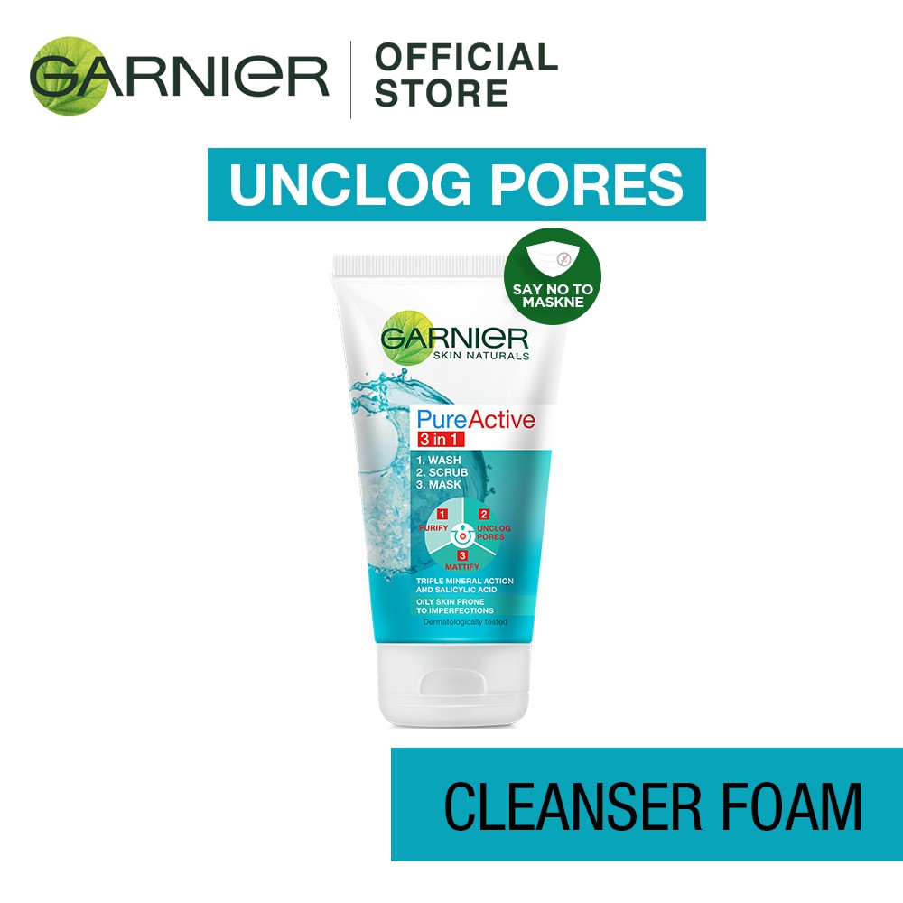 garnier scrub 3 in 1