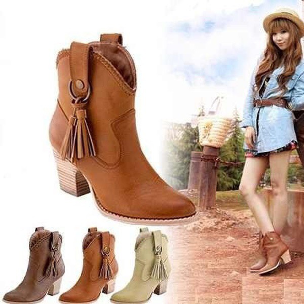 women's dress boots high heel