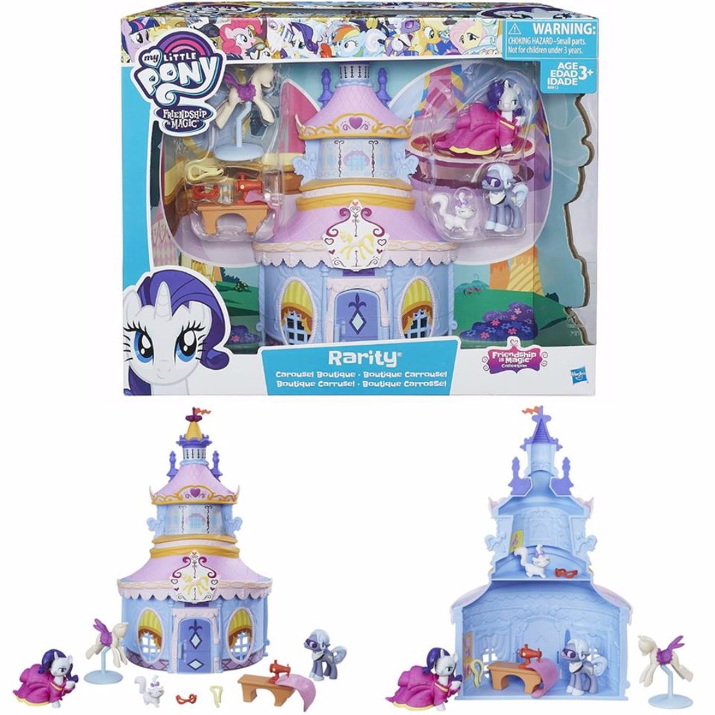 rarity's boutique playset
