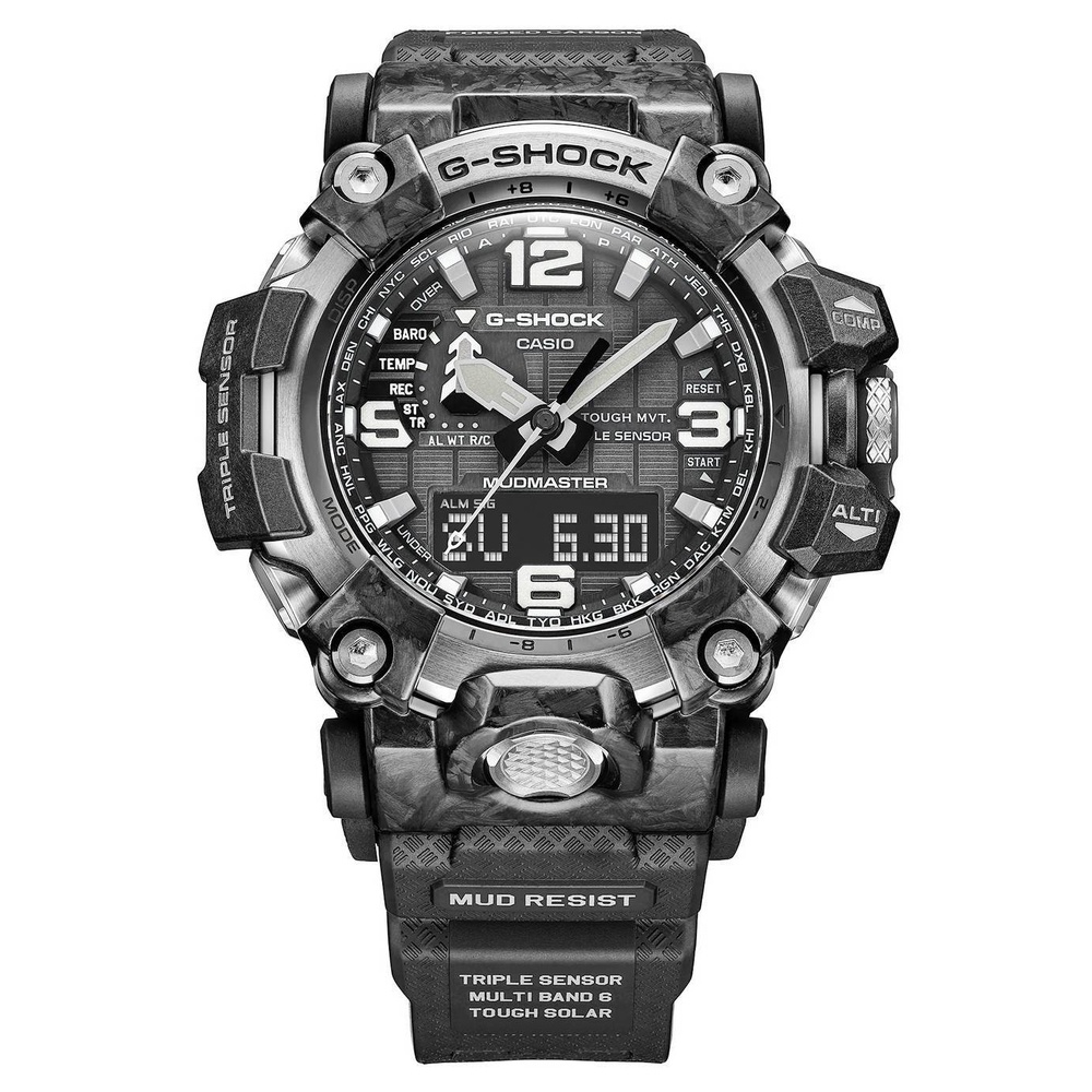 Casio G-Shock Mudmaster Analog Digital Solar Powered GWG-2000-1A1 ...