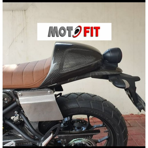 Seater Single seater yamaha xsr 155 seat cover xsr carbon kevlar