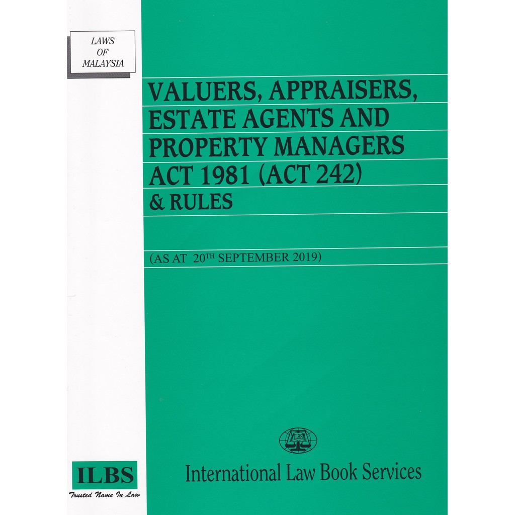 valuers appraisers and estate agents act 1981