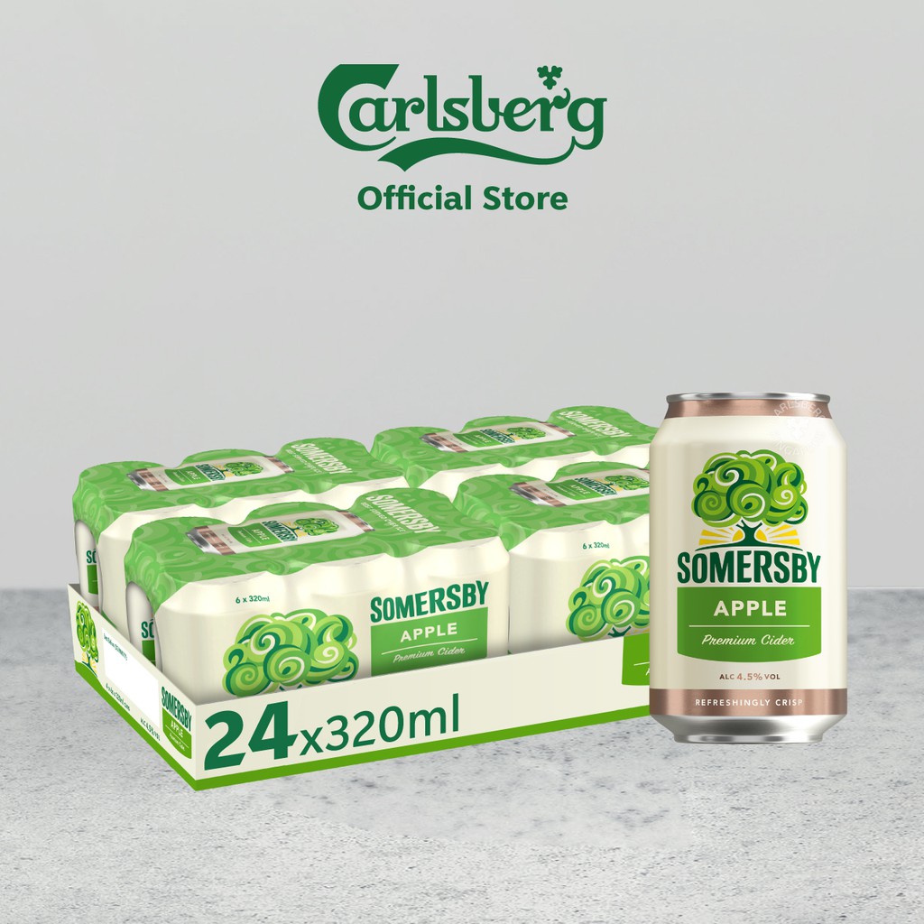 Somersby Apple Cider 320ml 24s Can Shopee Singapore