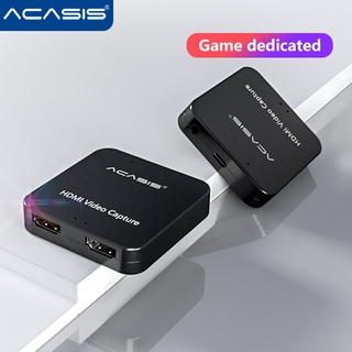 ACASIS  HDMI HD Video Capture Card 4K 30P HD60 In/Out 1080P 60fps For Game/Video Live Stream