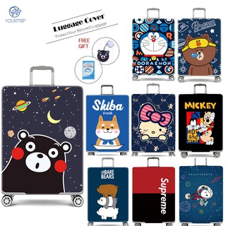 snoopy luggage cover