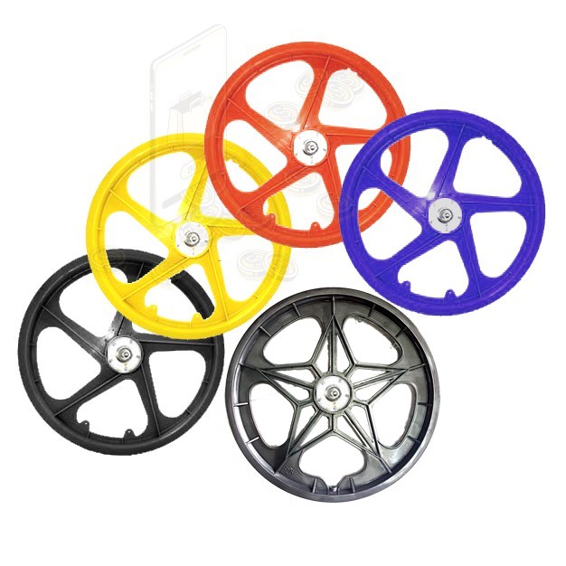 bmx plastic wheels