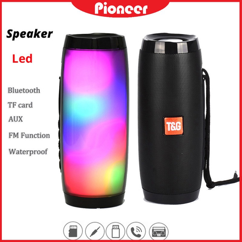 portable speaker led